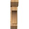 Ekena Millwork Westlake Slat Smooth Bracket w/ Offset Brace, Western Red Cedar, 7 1/2"W x 26"D x 30"H BKT0806X26X30WTL06SWR - alternate 3